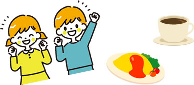 子どもひろばやキッチンカーなど